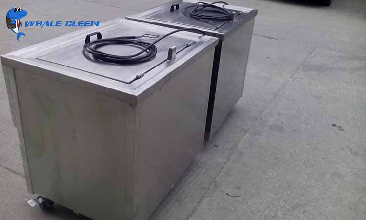 Cleaning characteristics of vibrating head of ultrasonic cleaning machine