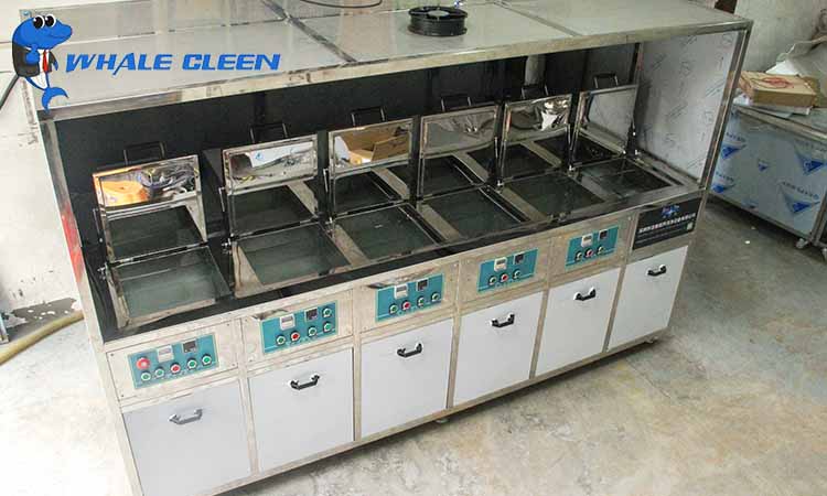 Industrial ultrasonic cleaning machine to remove oil and dirt, easy to solve the problem of oil pollution