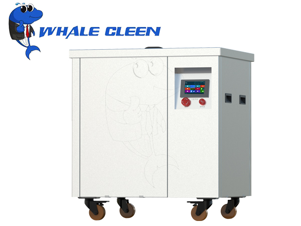 Blue whale floor type LCD ultrasonic cleaning machine