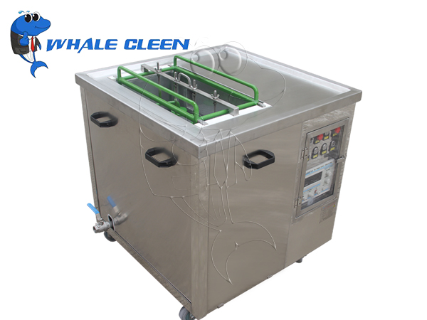 Single tank mold electrolysis ultrasonic cleaner