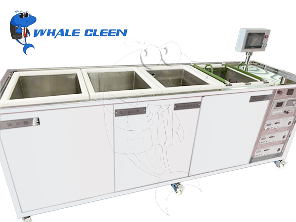 Three tank mold electrolytic ultrasonic cleaning machine