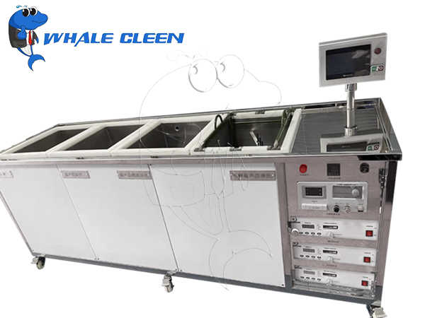 Three tank mold electrolytic ultrasonic cleaning machine