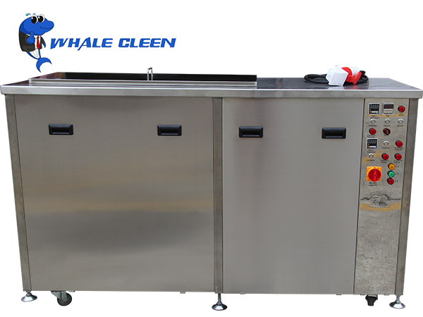 Gas phase refrigeration ultrasonic cleaning machine