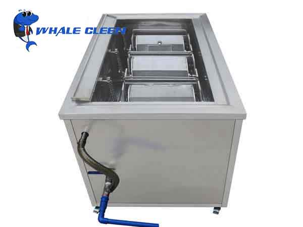 Rotary drum ultrasonic cleaning machine