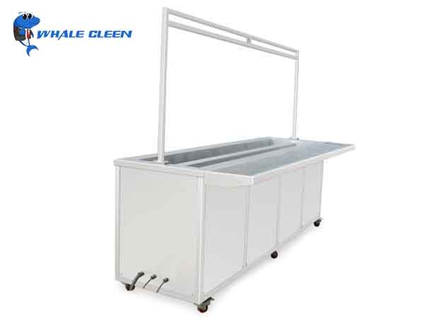 Window blind ultrasonic cleaning machine