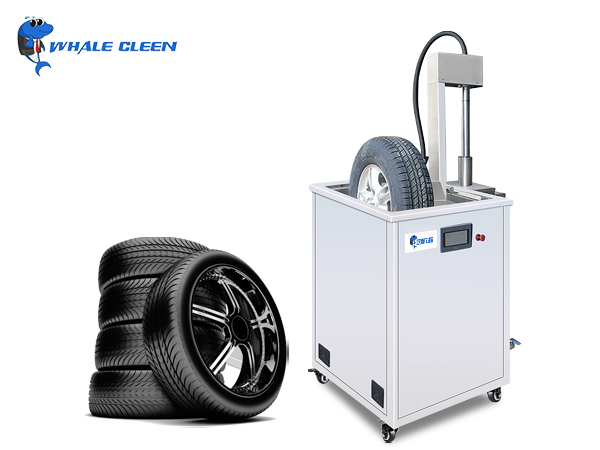 Tire ultrasonic cleaning machine