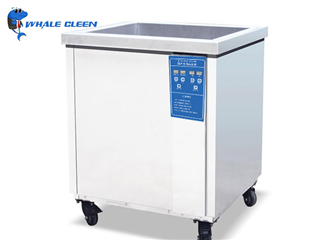 Single groove concave ultrasonic cleaning machine