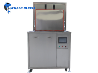 Lifting and throwing type ultrasonic cleaning machine