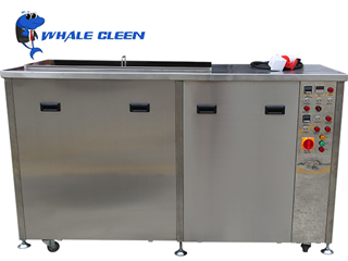 Gas phase refrigeration ultrasonic cleaning machine