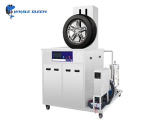 Tire ultrasonic cleaning machine