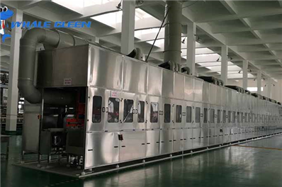 Application of ultrasonic washing machine