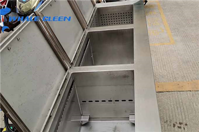 Brief description: single tank ultrasonic cleaning machine