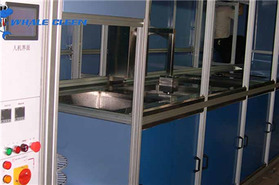 ultrasonic washing machine for piston rod