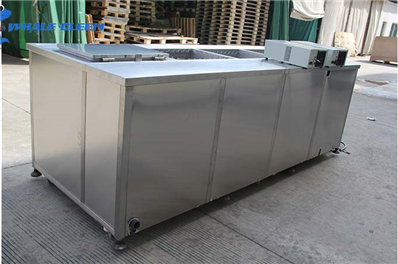 Does operating an ultrasonic cleaning machine cause radiation to the human body?